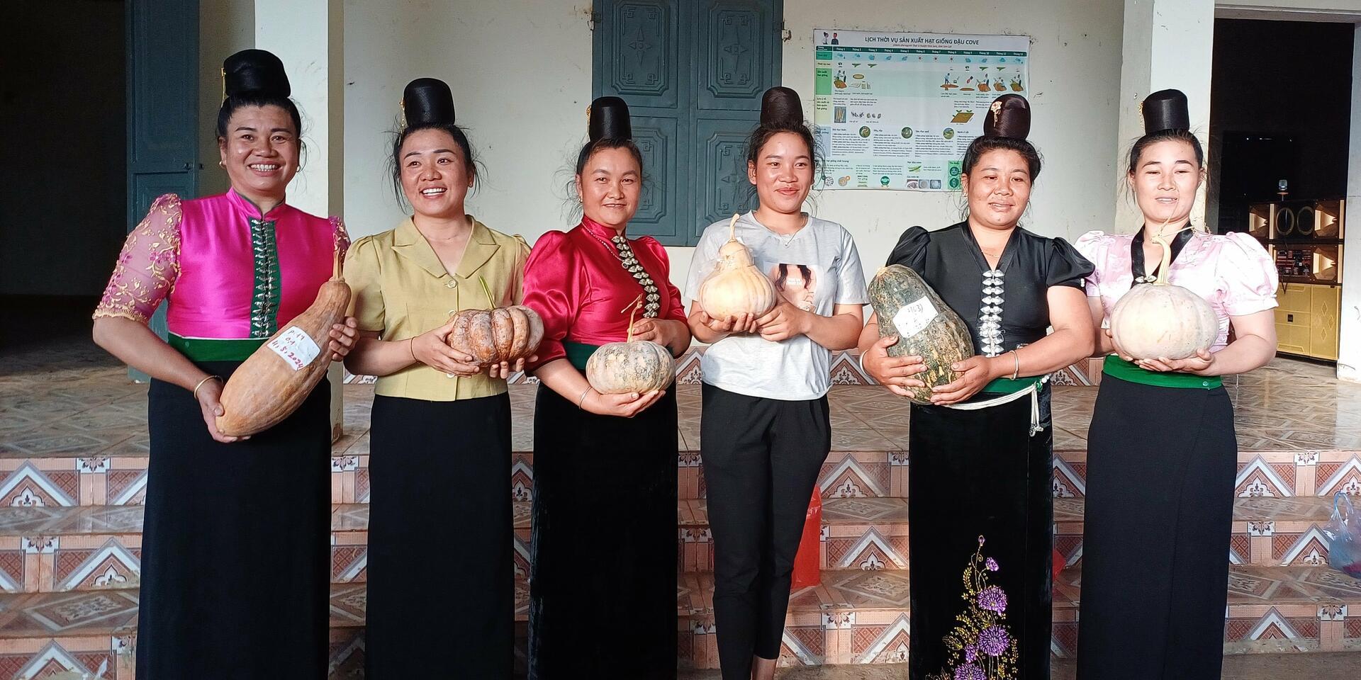 Growing into pumpkin custodians - women farmers in North Vietnam discover the power of participatory variety selection