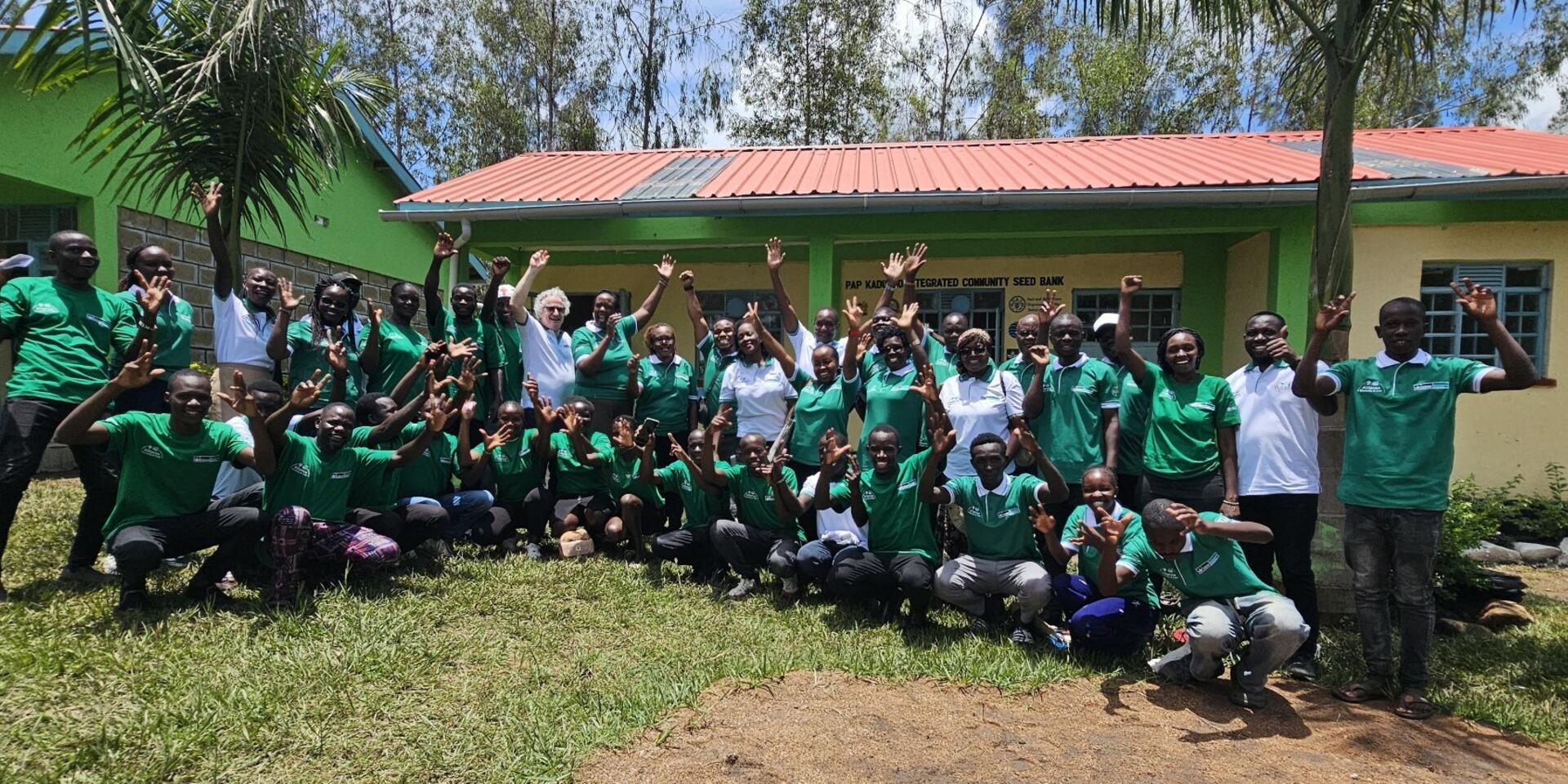 Growing resilience from the ground up - Kisumu launches Pap Kadundo Integrated Community Seedbank