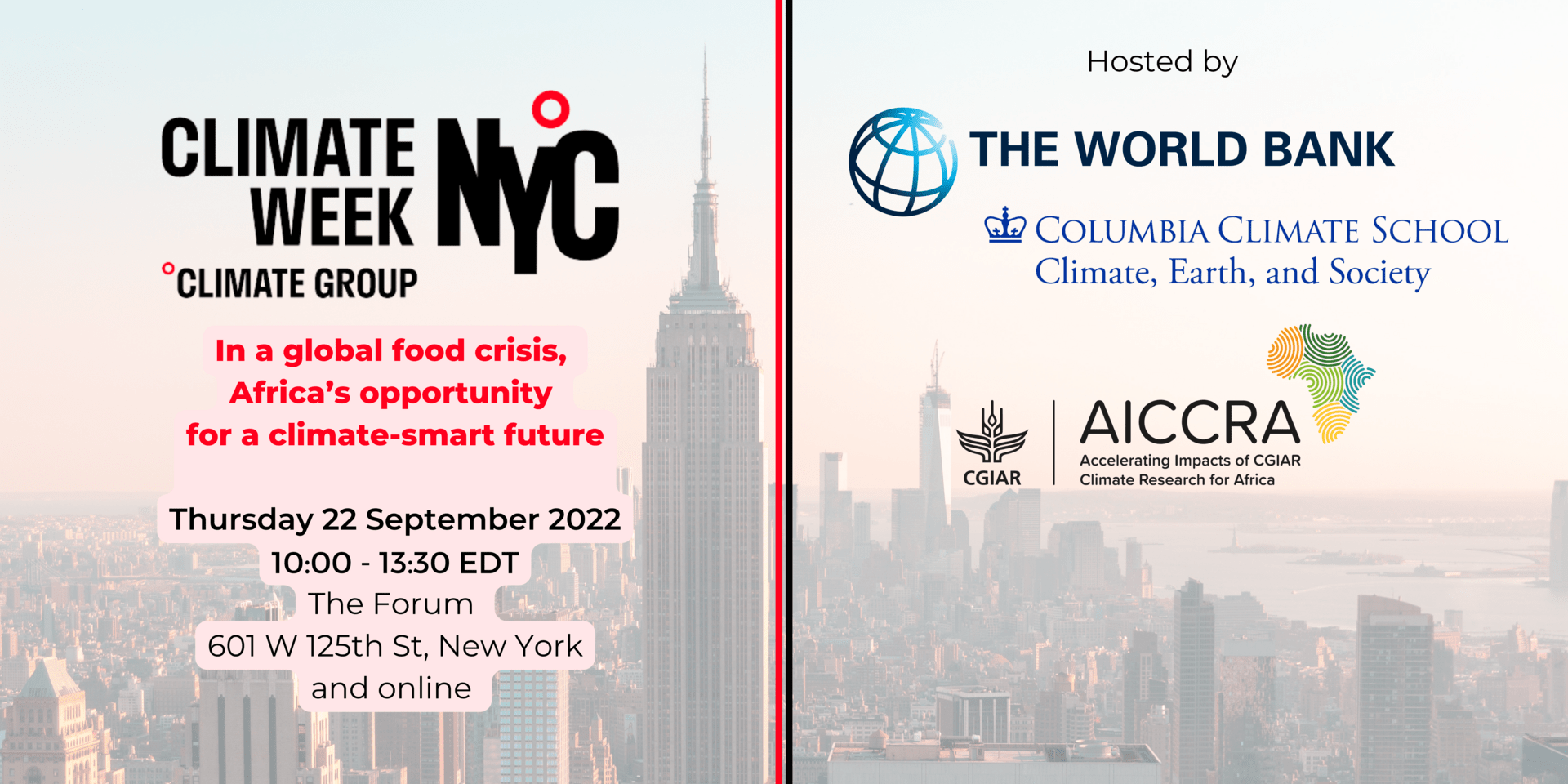 Climate week New York