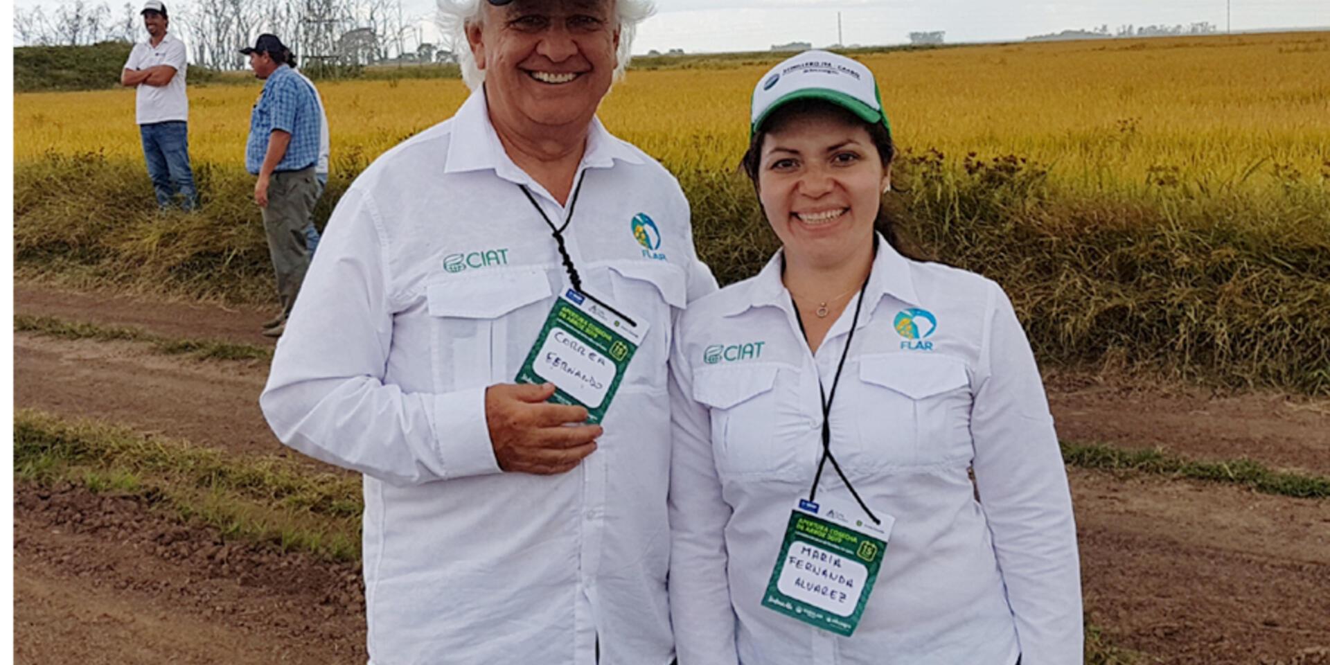 Fernando Correa le entrega la batuta a Mar&iacute;a Fernanda &Aacute;lvarez