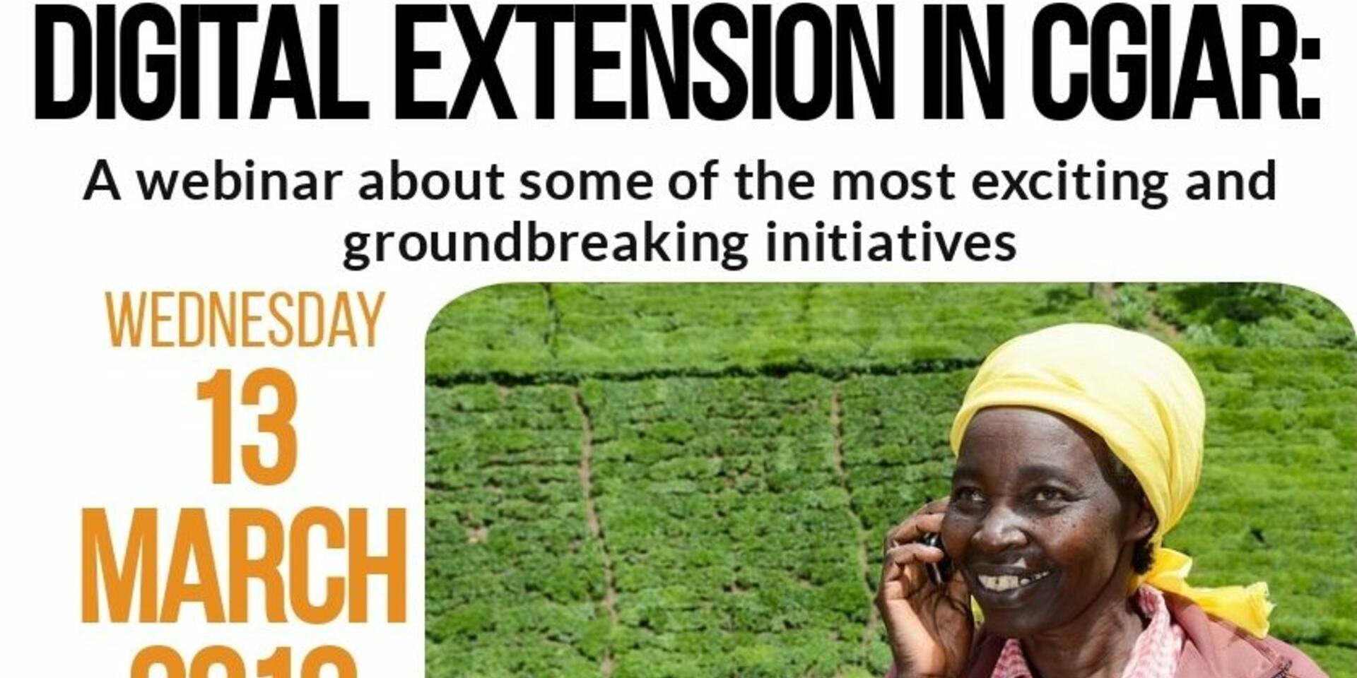 Digital extension &ndash; a hot topic for 2019