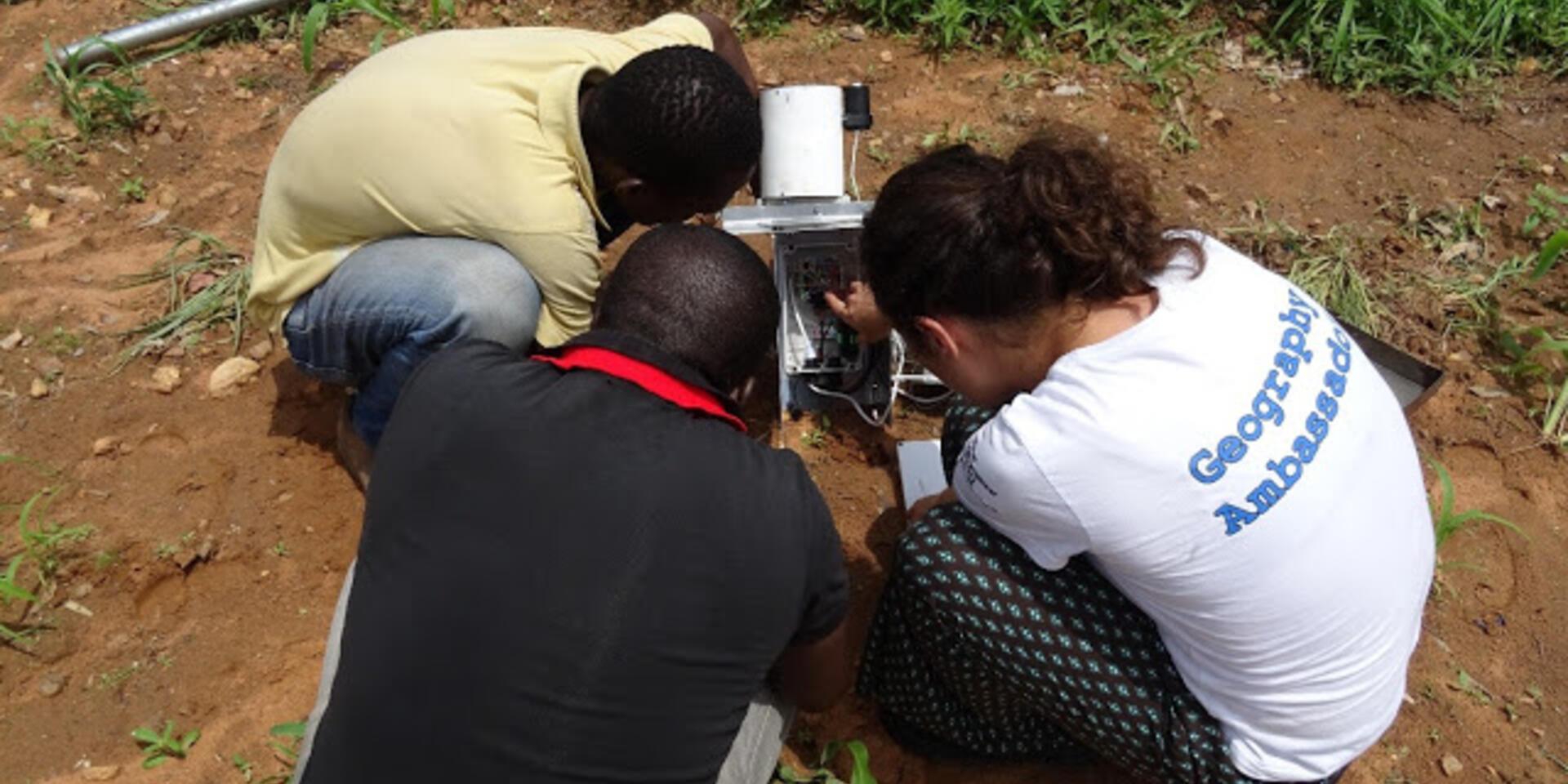Outside, whatever the weather: FreeStations in the Volta basin