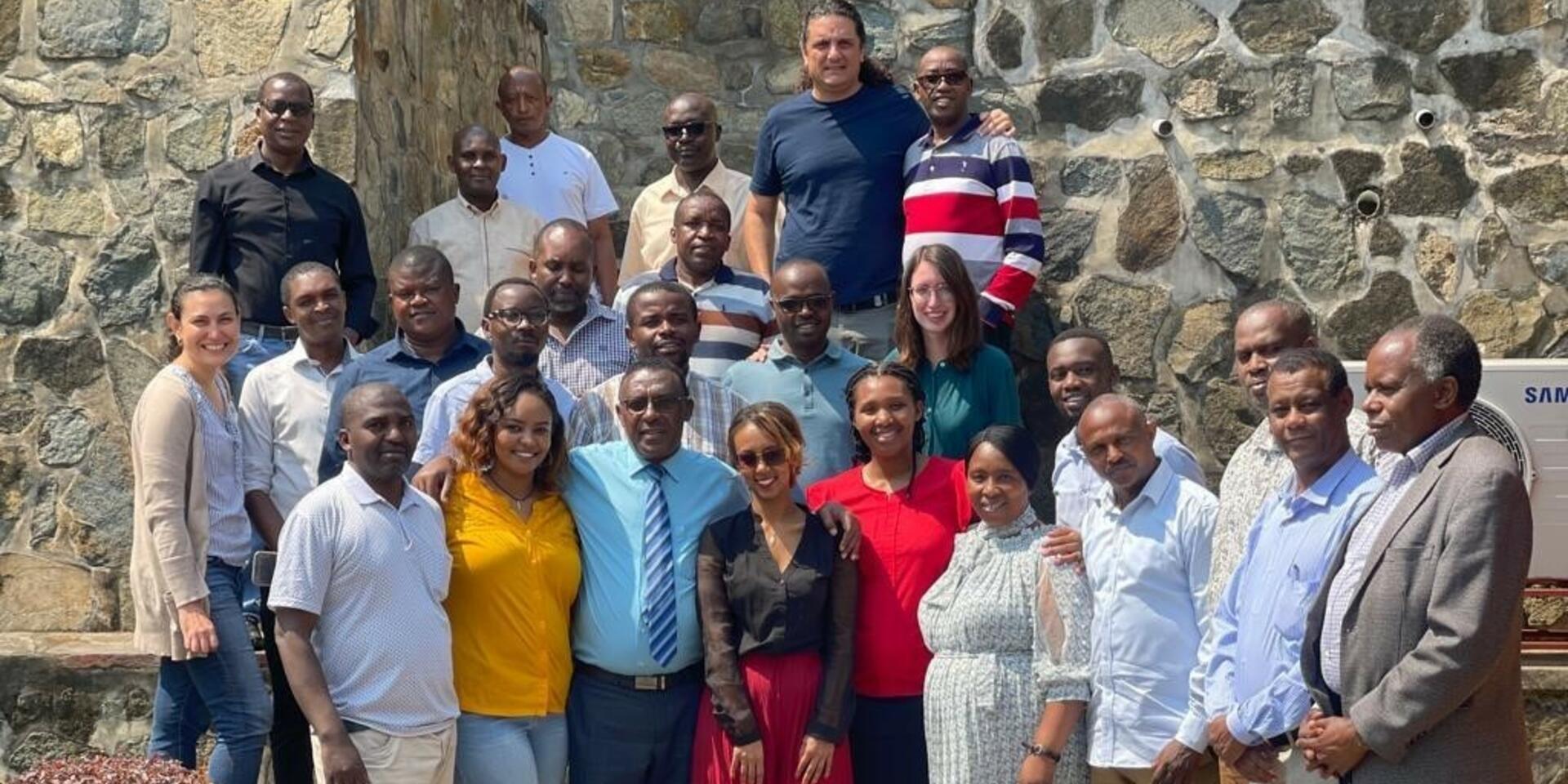 Clim-ARM participants in Rwanda