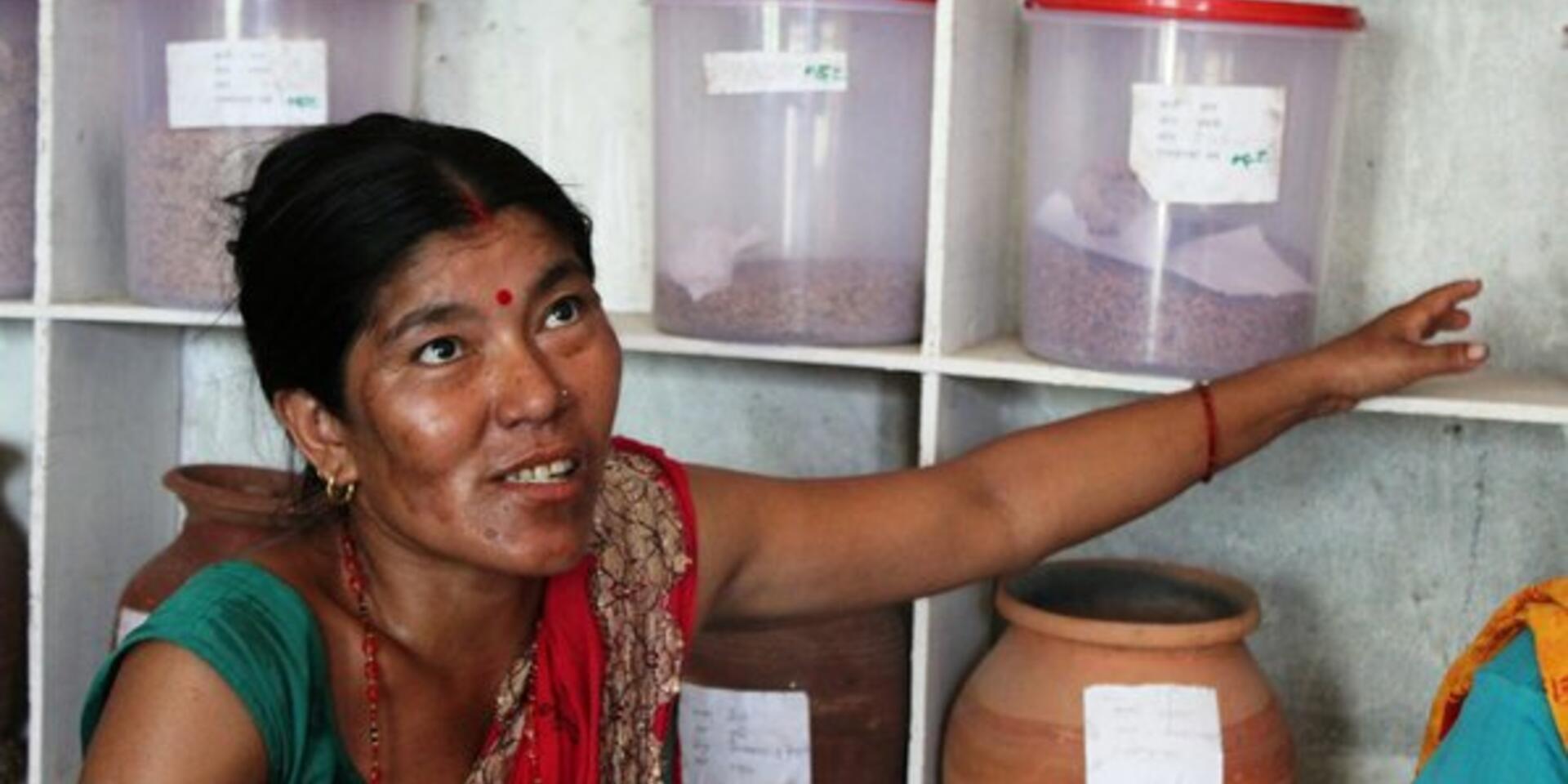 Crowdsourcing Nepal's seeds