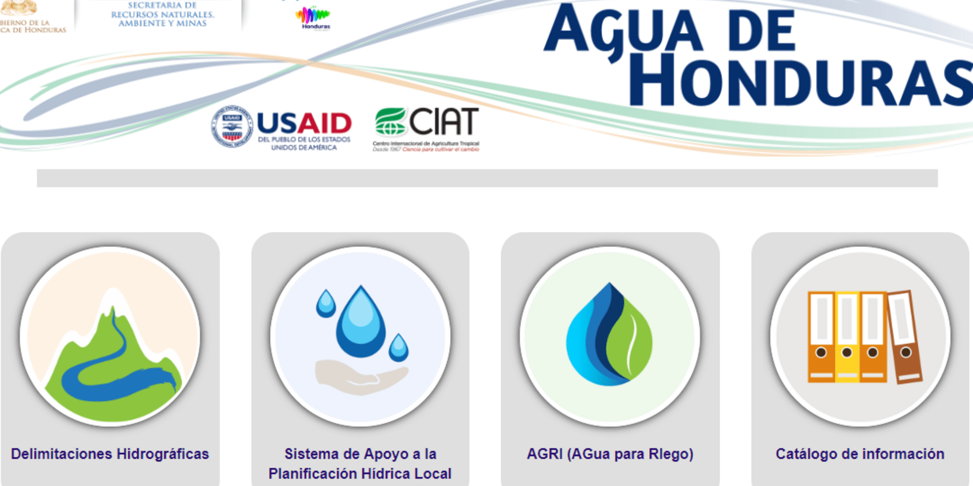 Lanzan primera plataforma en l&iacute;nea Agua de Honduras para la toma de decisiones