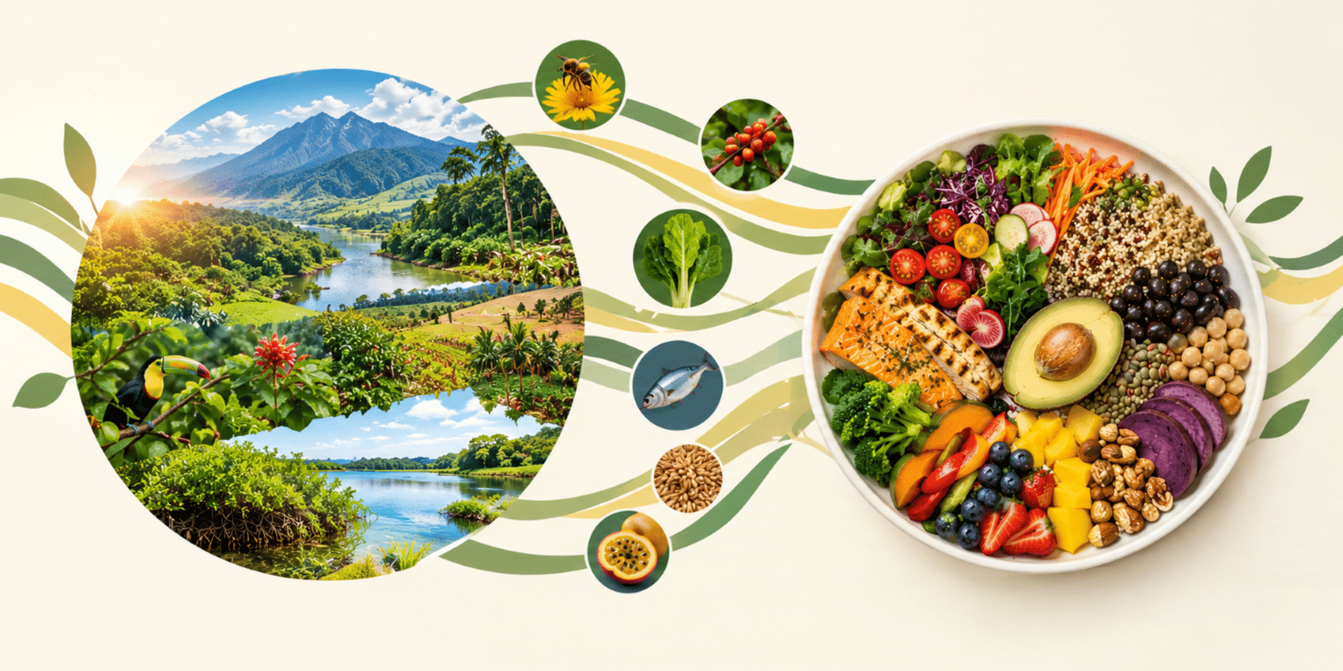 Biodiverse landscapes, biodiverse plates - lessons from Ucayali and Colombia's new dietary guidelines