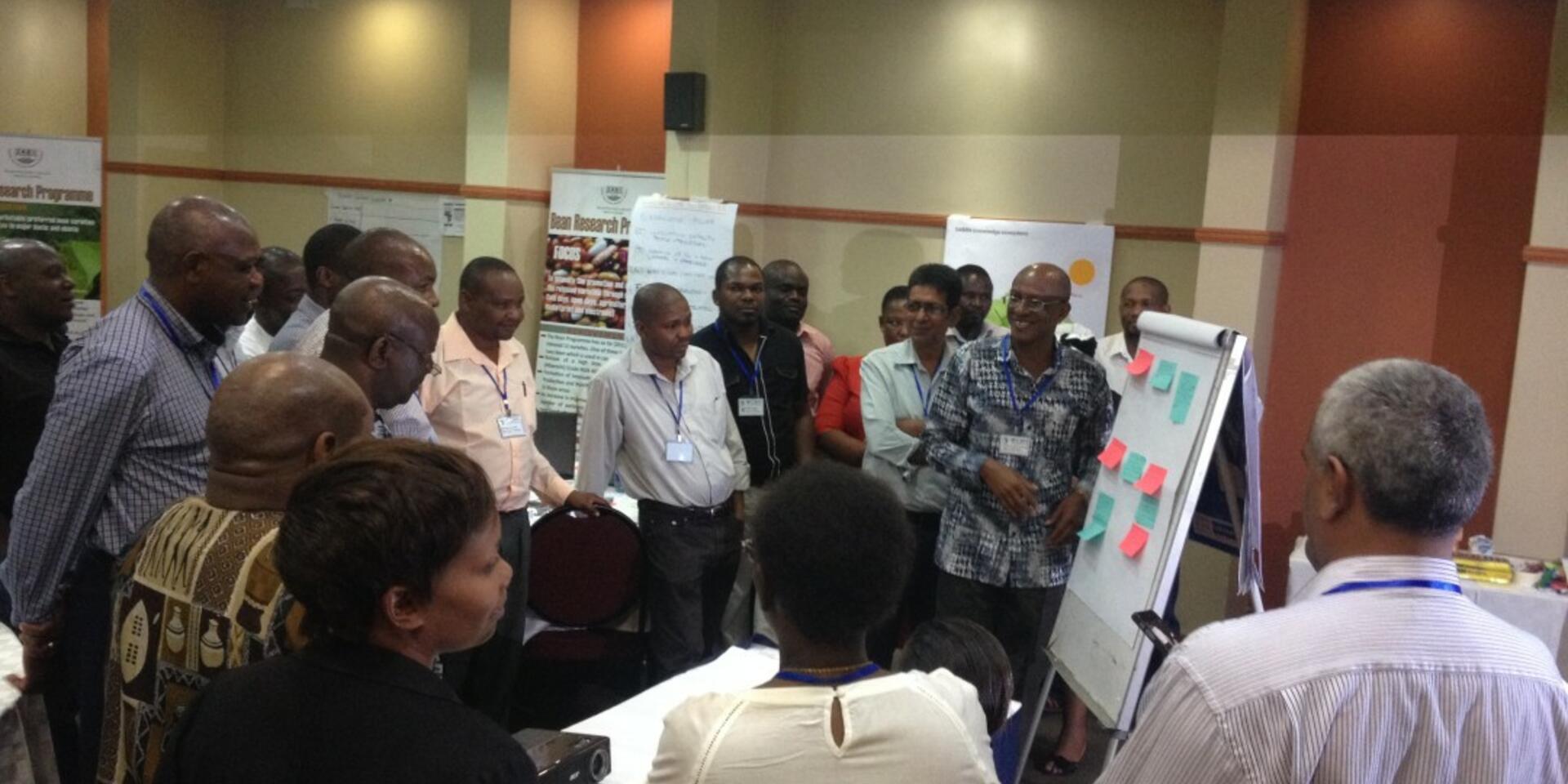 Enhancing knowledge management awareness, strategies and work plans of the Pan-Africa Bean Research Alliance (PABRA)