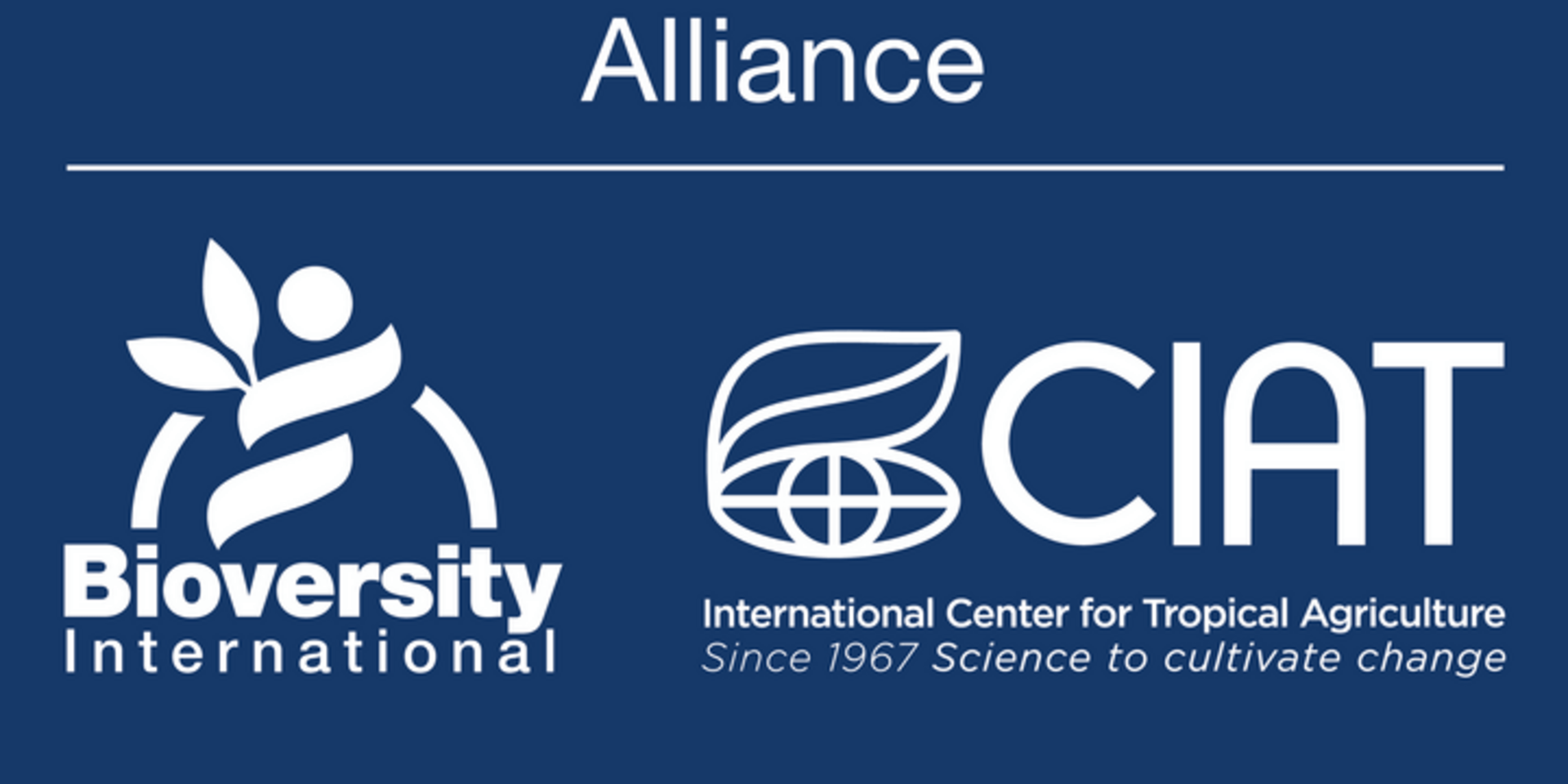 Bioversity International and CIAT sign Memorandum of Understanding that establishes the Alliance foundations