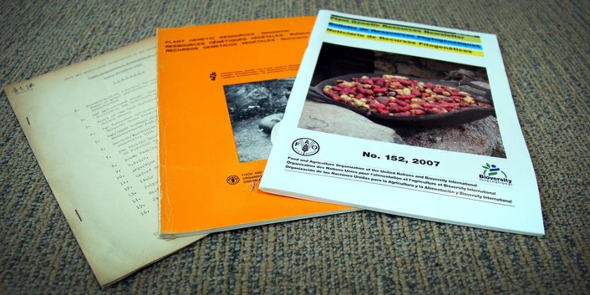 Bioversity International dusts off plant genetic resources newsletters from the 1950s