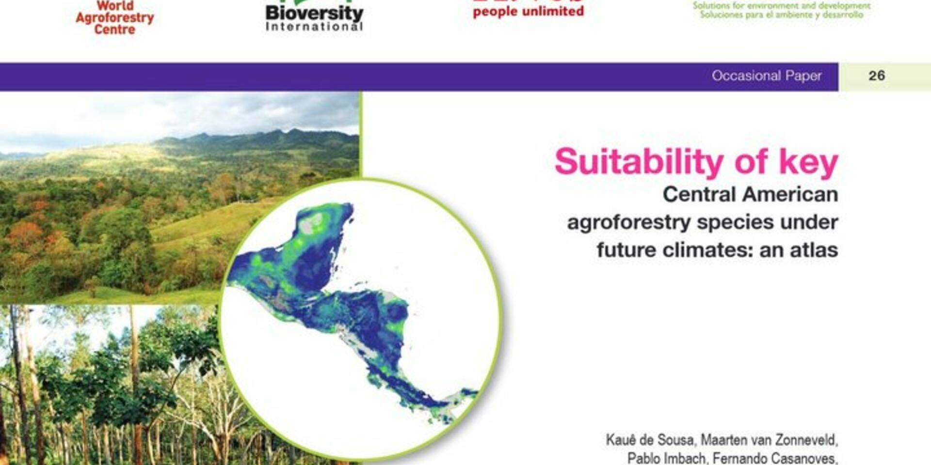 A climate change atlas for Central America