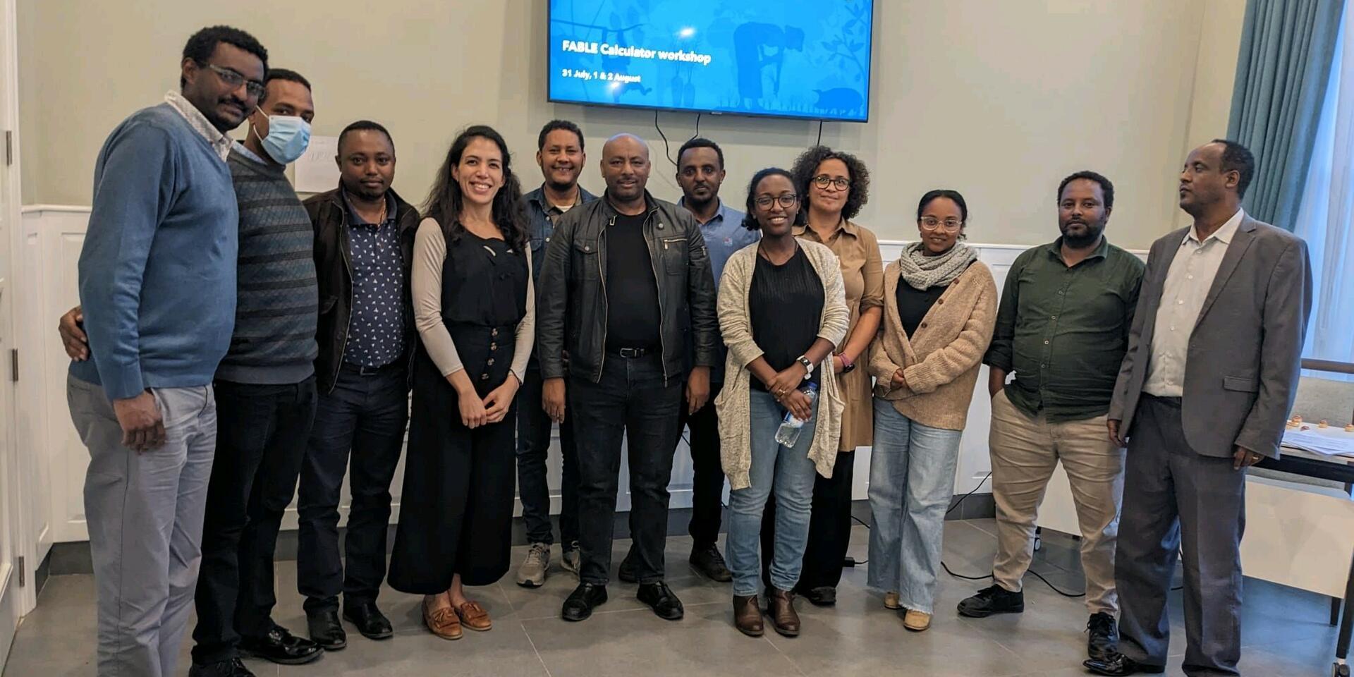 Decoding sustainable development pathways of Ethiopia:  Key takeaways from the 2023 FABLE Ethiopia workshop - Alliance Bioversity International - CIAT