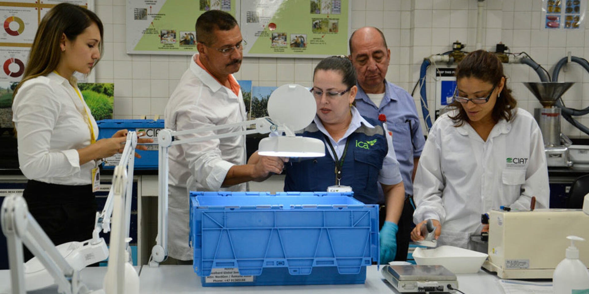 El CIAT se une a la fiesta de las semillas en el Polo Norte