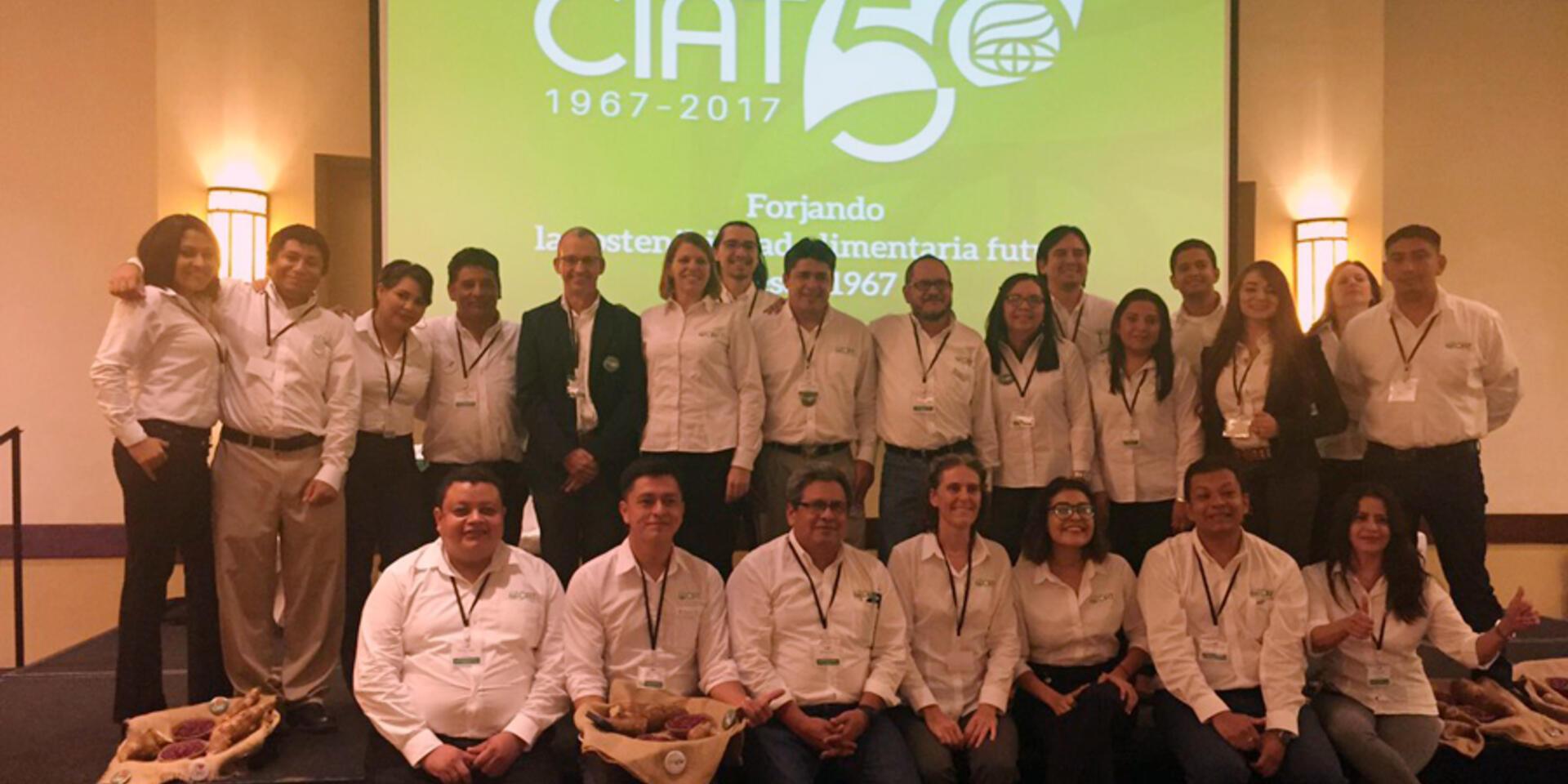 El CIAT celebr&oacute; pasado, presente y futuro en Centroam&eacute;rica