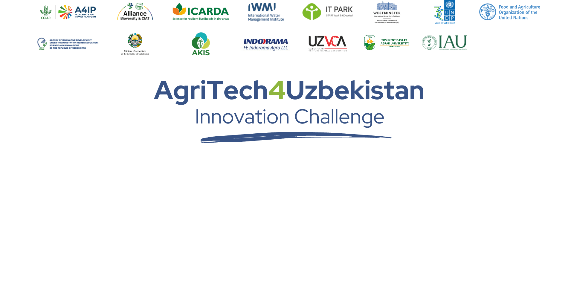 Agritech Uzbekistan Innovation Challenge Finals