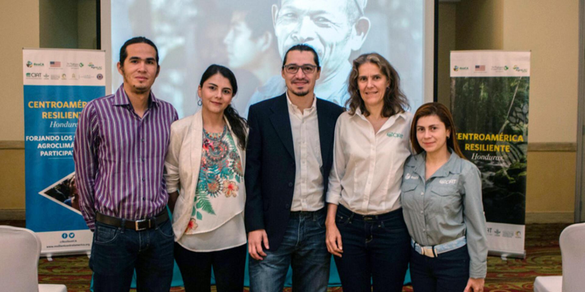 El CIAT empodera a los productores hondure&ntilde;os frente al cambio clim&aacute;tico