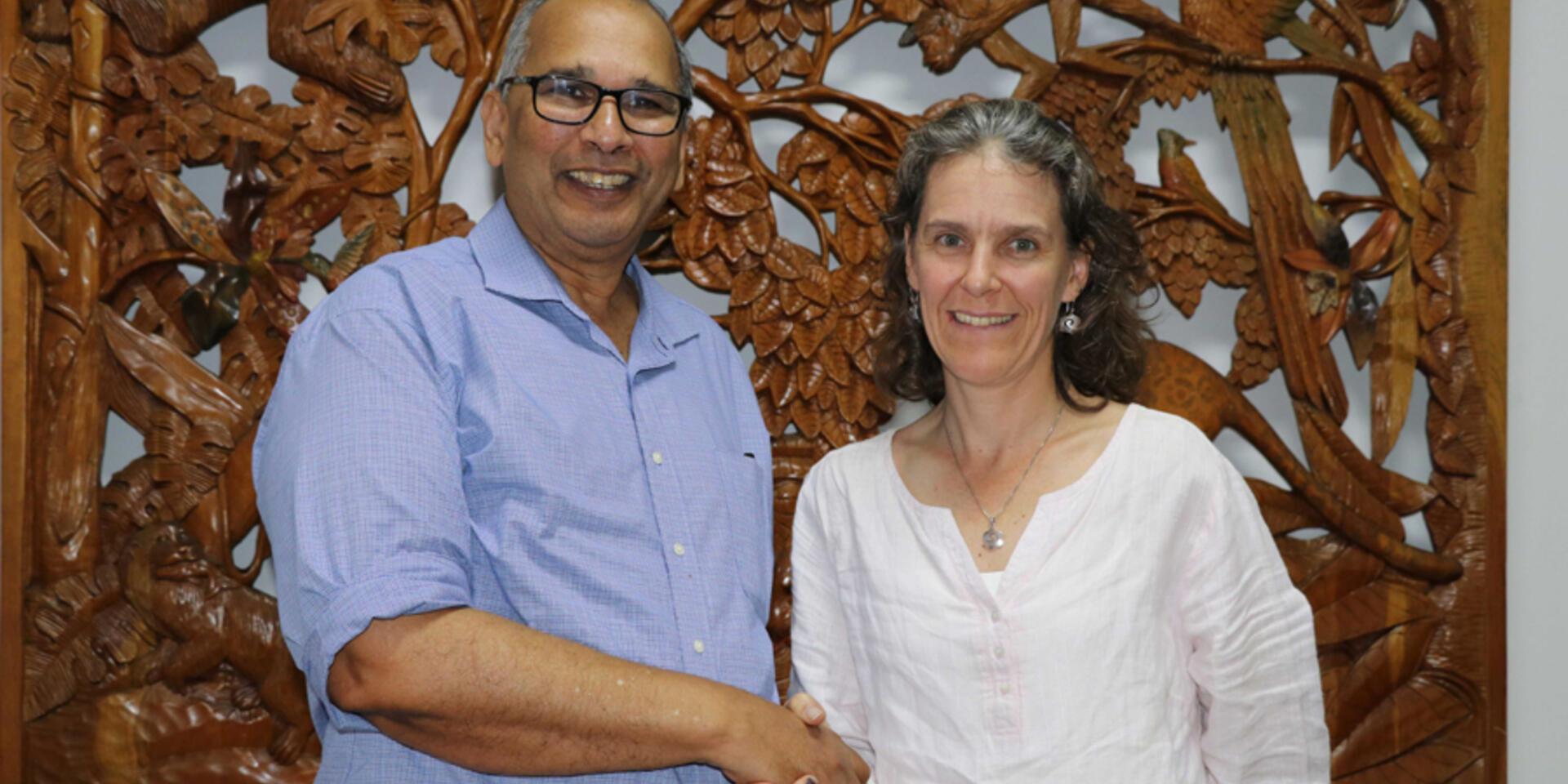 CIAT y CATIE se re&uacute;nen para fortalecer el desarrollo agr&iacute;cola en Centroam&eacute;rica