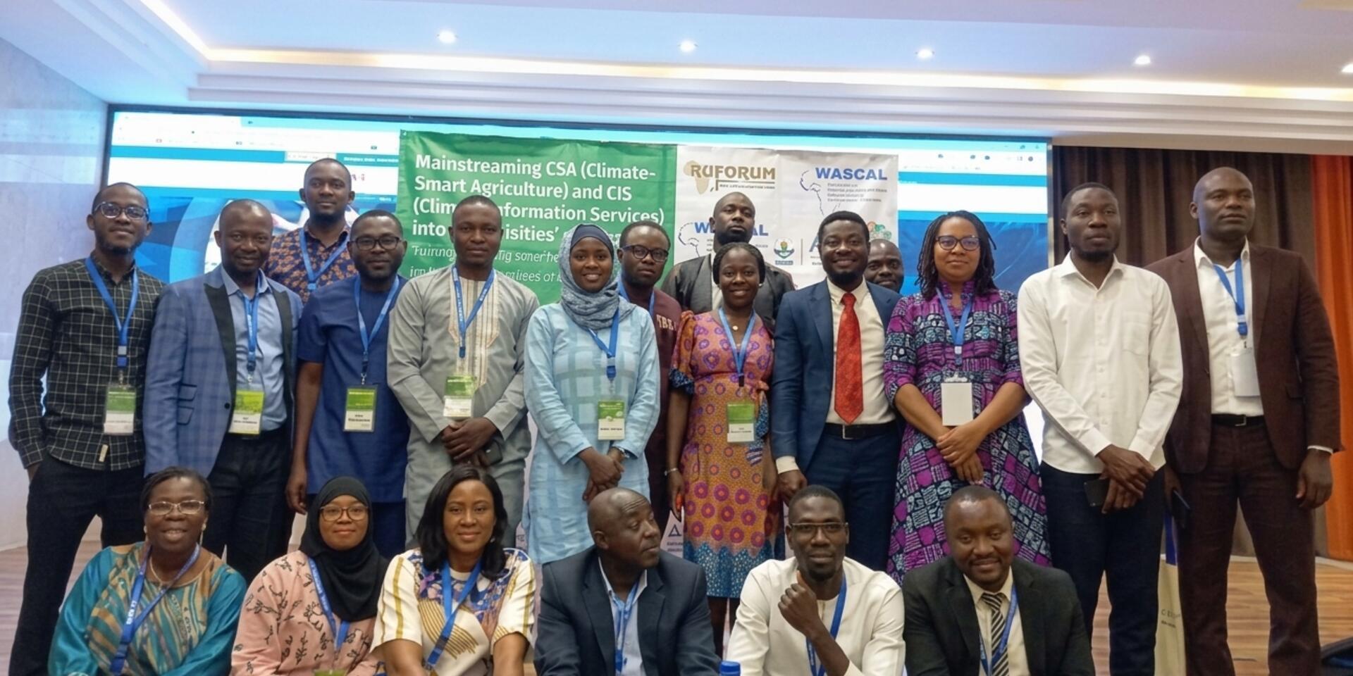 Mainstreaming climate information services and climate-smart agriculture in African higher education systems