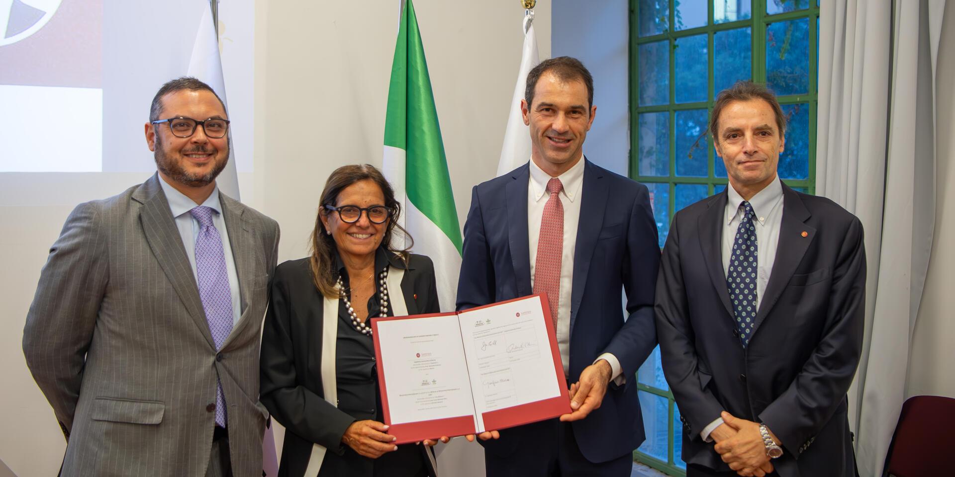Sapienza University of Rome and the Alliance of Bioversity International and CIAT seal a five-year partnership