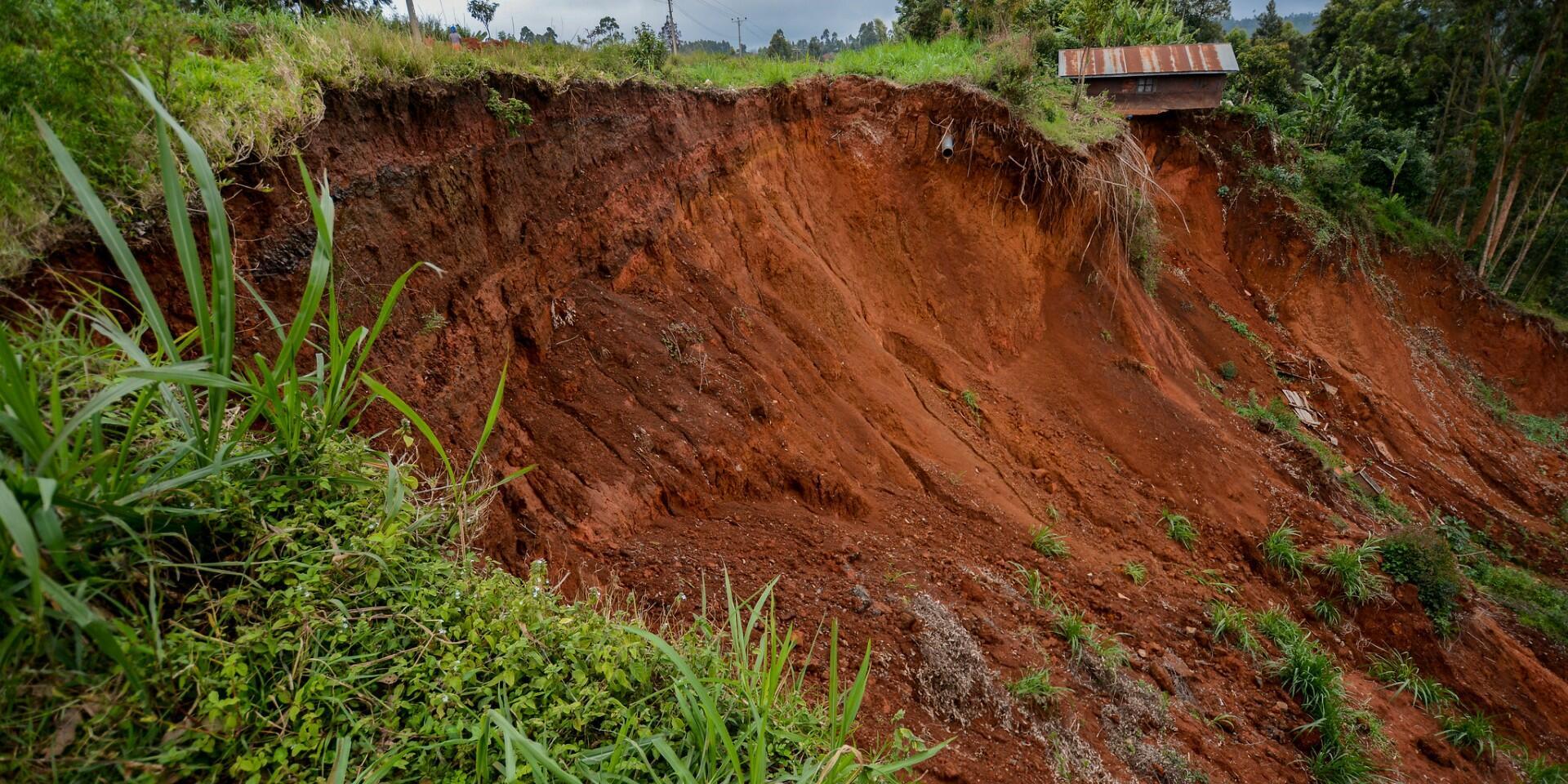 Soil erosion on farmland in sub-Saharan Africa
