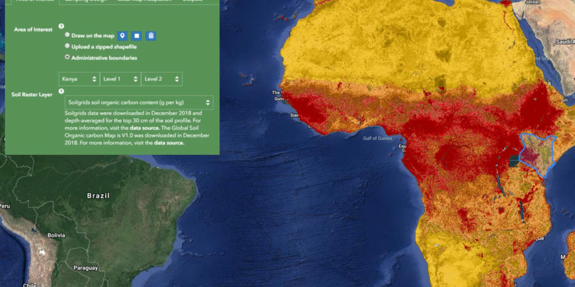 Simplyfying soil data management in sub-Saharan Africa