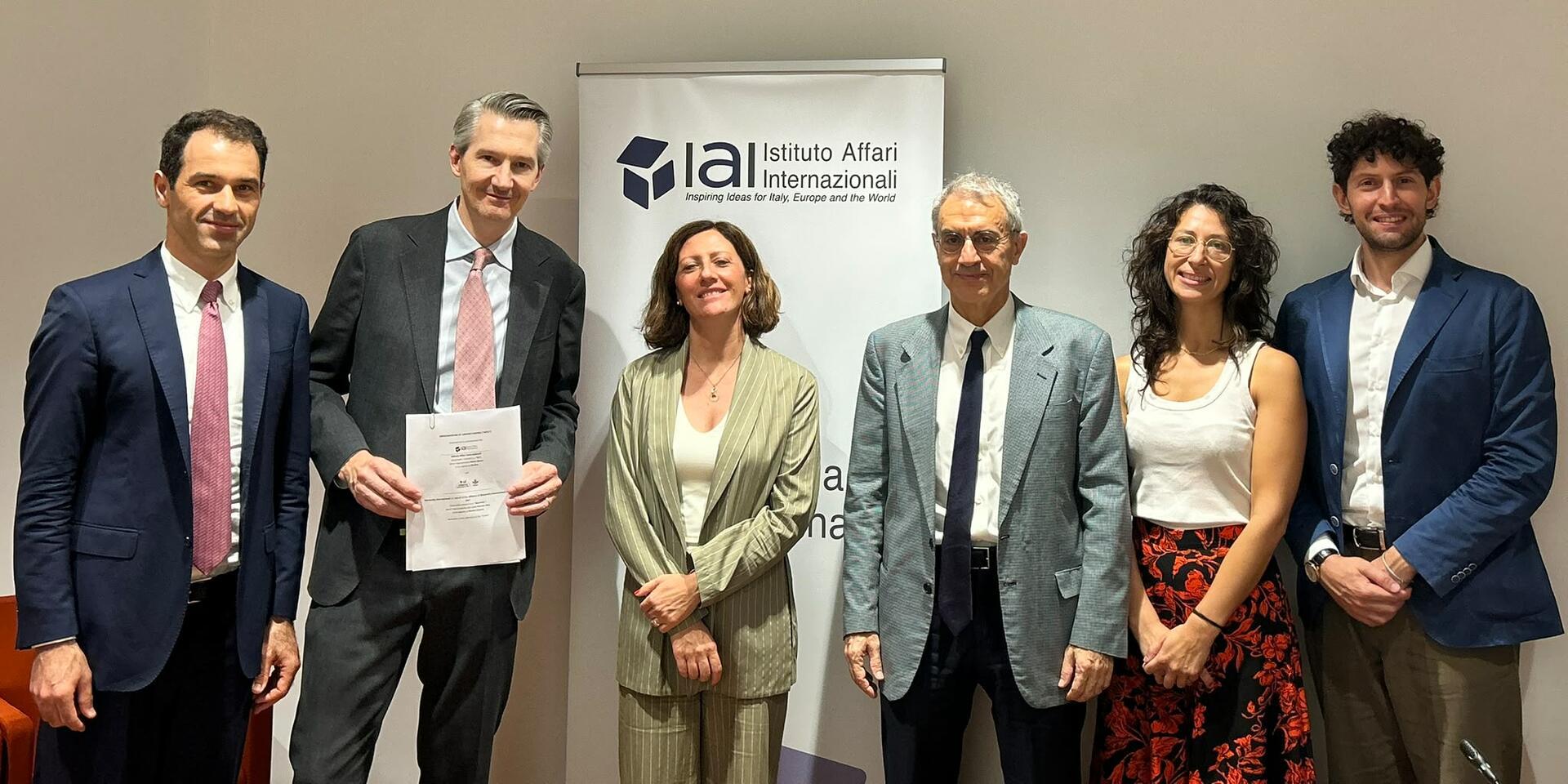 The Alliance and the Istituto Affari Internazionali sign a memorandum of understanding to strengthen cooperation on food security and international policy