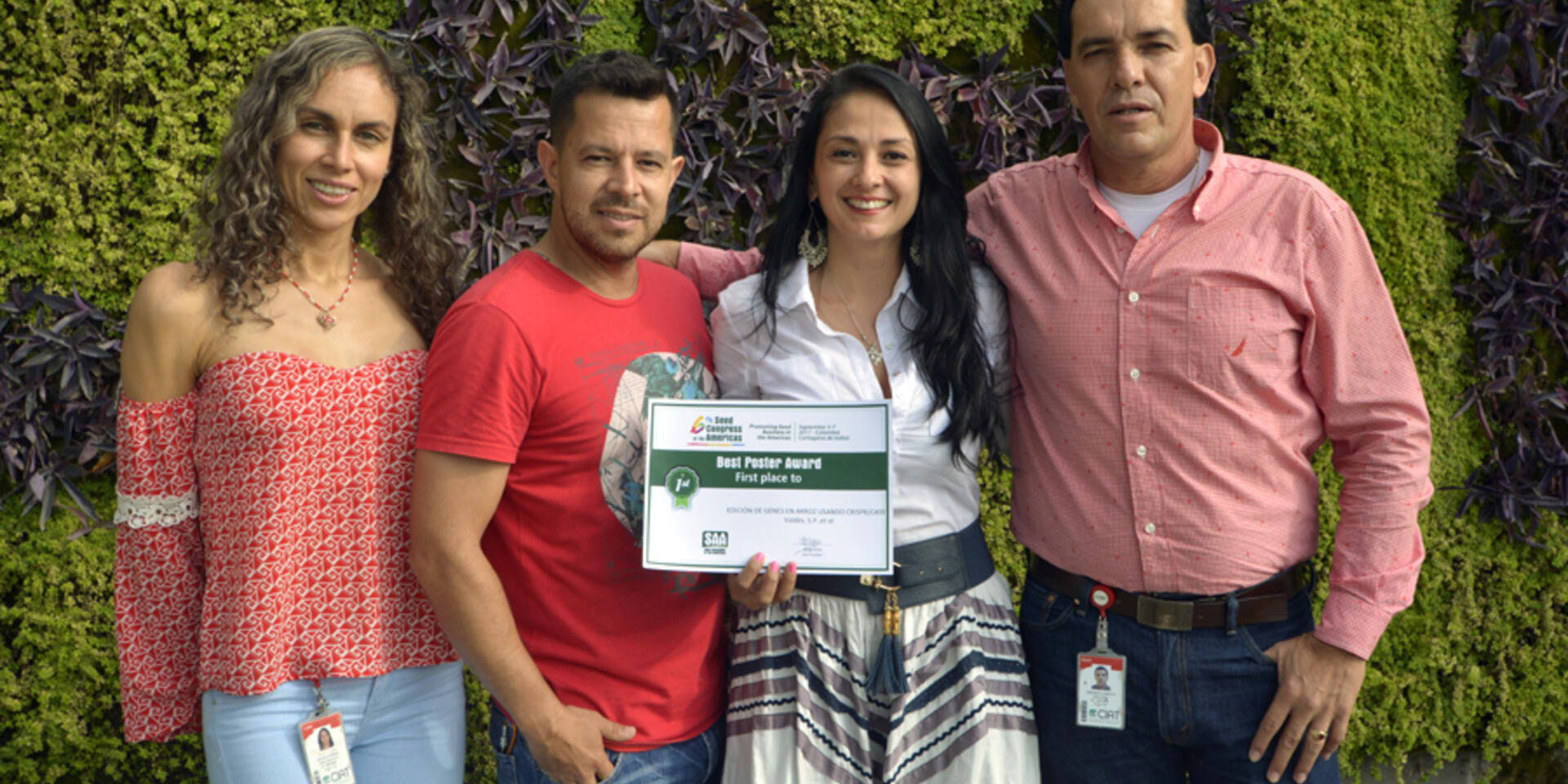 Pioneros en edici&oacute;n de genomas en Colombia ganan premio