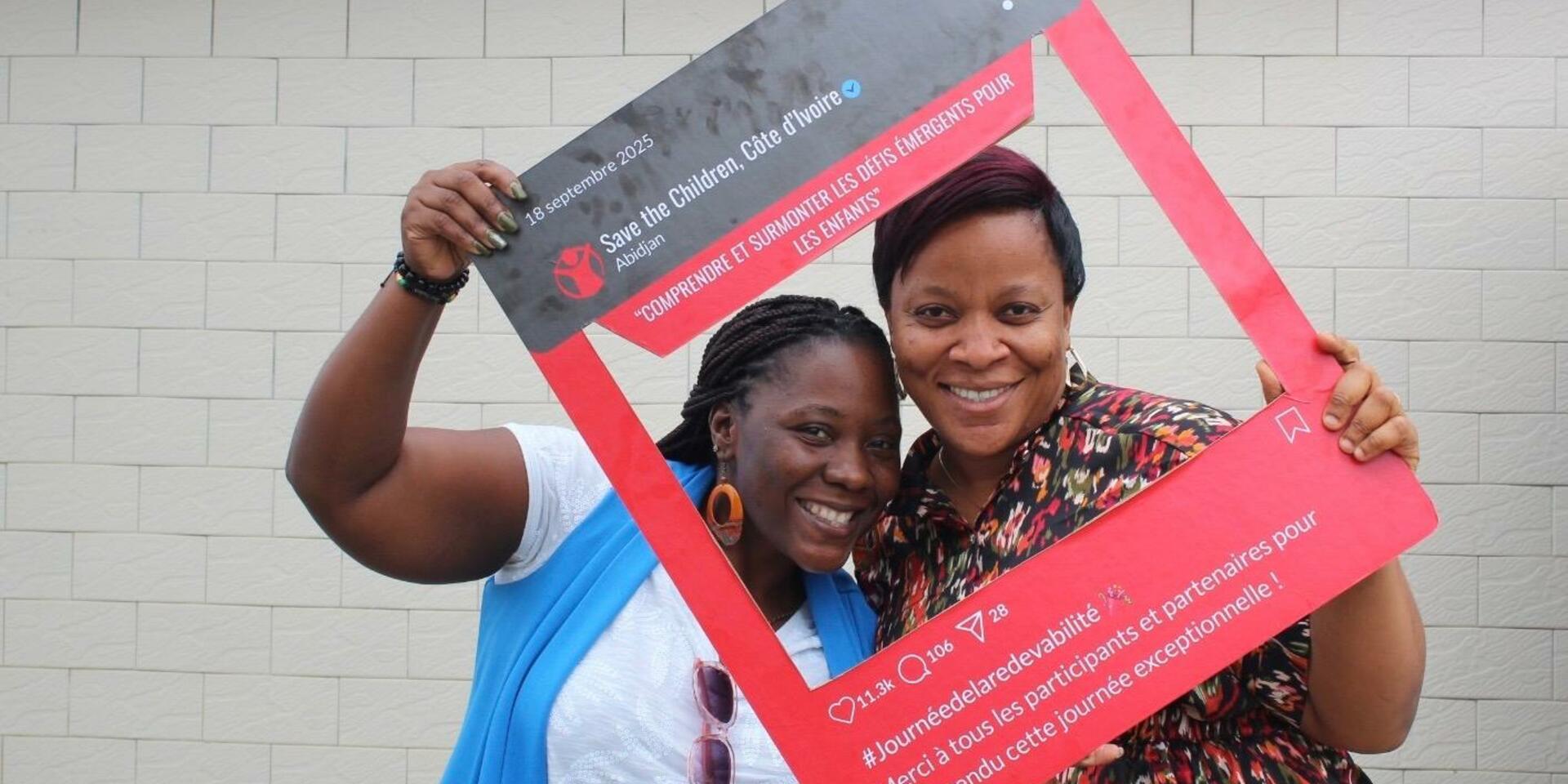 The Alliance participates in Save the Children C&ocirc;te d'Ivoire's Accountability Day