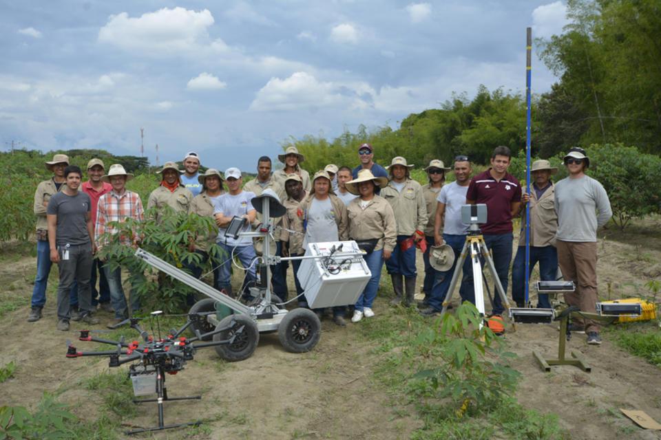 Los científicos del CIAT innovan con la tecnología GPR