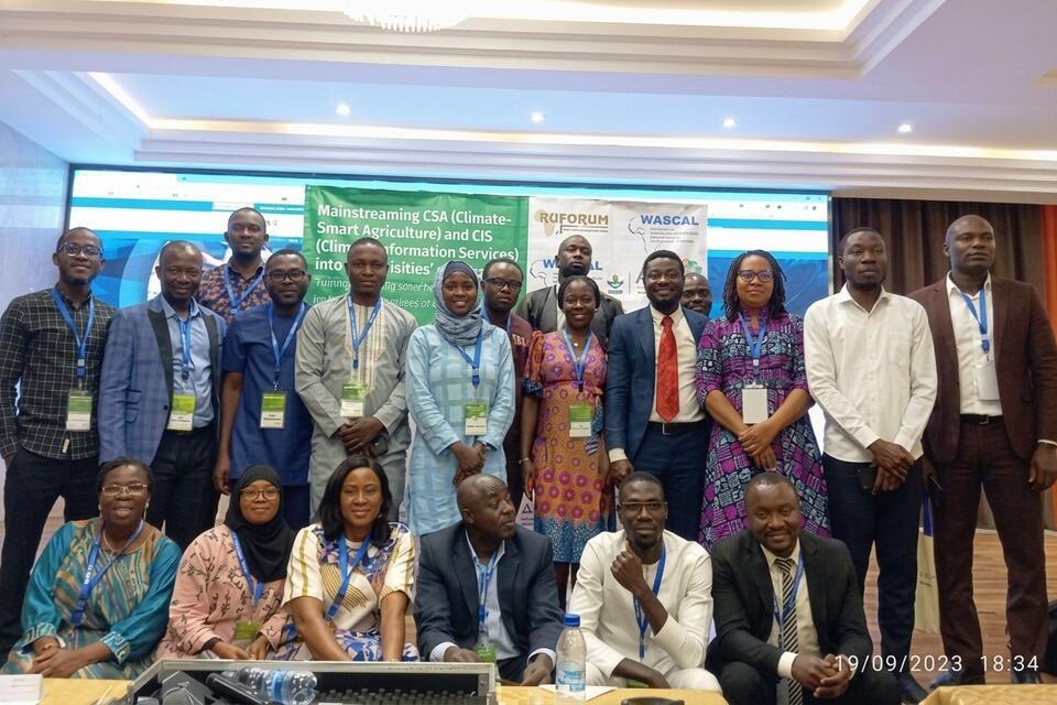 Mainstreaming climate information services and climate-smart agriculture in African higher education systems