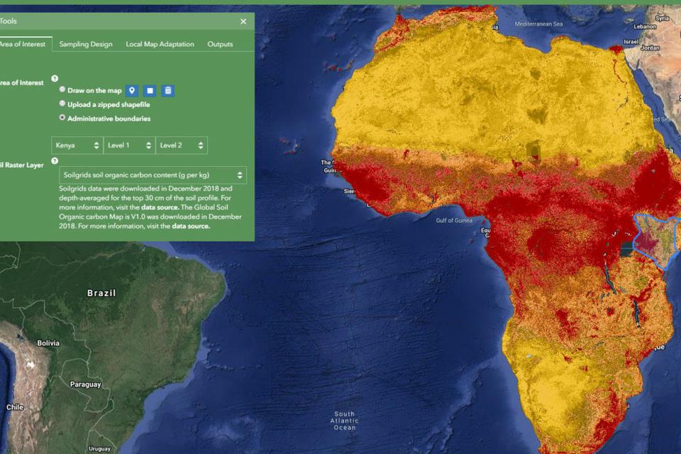 Simplyfying soil data management in sub-Saharan Africa