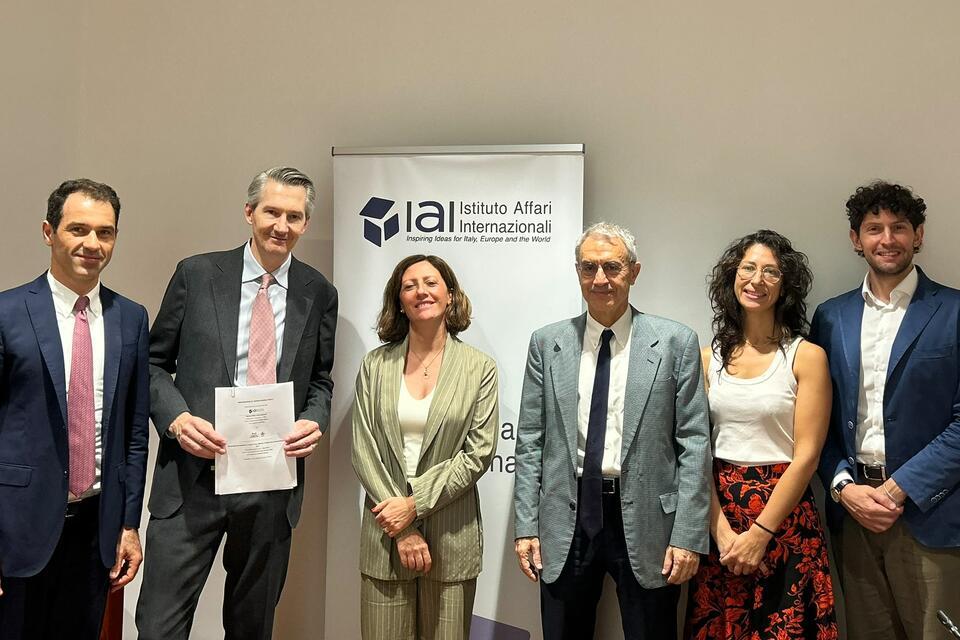 The Alliance and the Istituto Affari Internazionali sign a memorandum of understanding to strengthen cooperation on food security and international policy