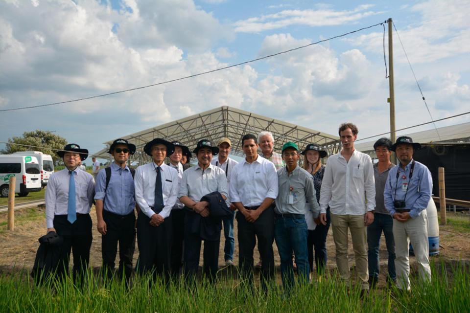 Investigación del CIAT sorprende a delegación japonesa liderada por Ministro