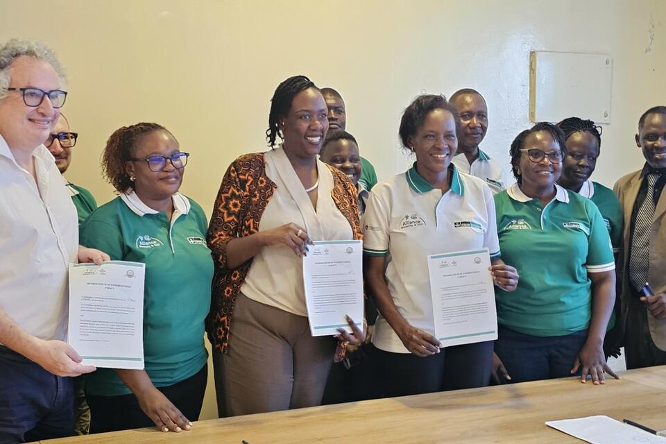 Kisumu County and the Alliance of Bioversity International and CIAT join forces to advance resilient food systems and multi-functional landscapes