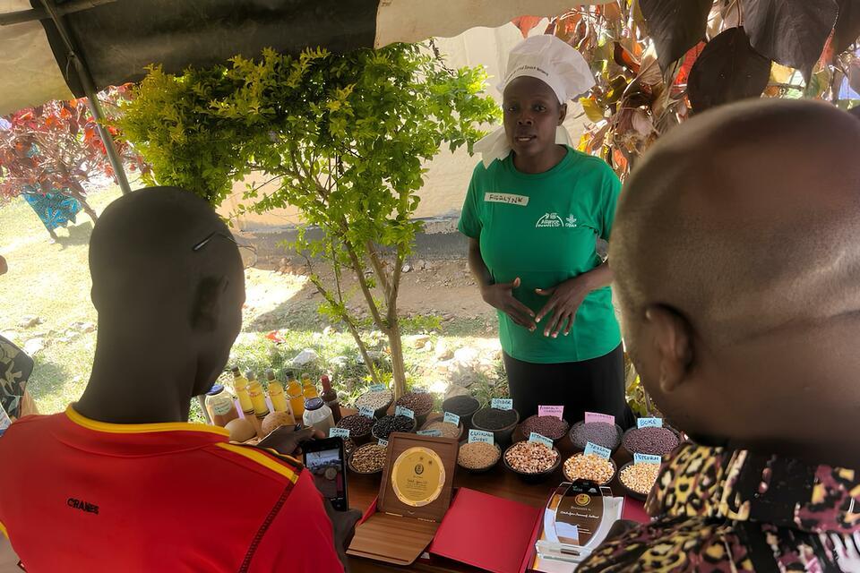 Ugandan farmers learn from community seed banks in Western Kenya - Alliance Bioversity International - CIAT